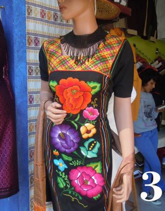 VESTIDO BORDADO DEL ISTMO