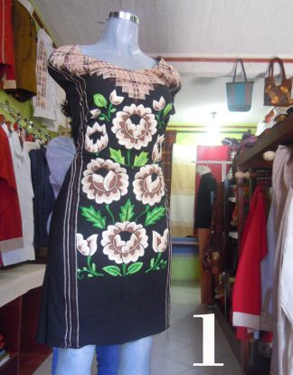 VESTIDO BORDADO DEL ISTMO