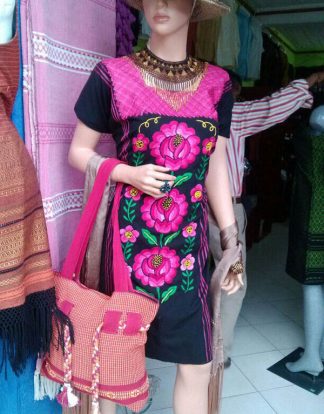 VESTIDO BORDADO DEL ISTMO