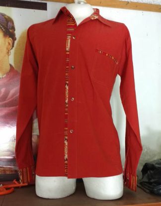 CAMISA ML APLIQUE ALGODÓN XEDRON