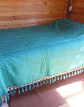 COLCHA MATRIMONIAL AZUL