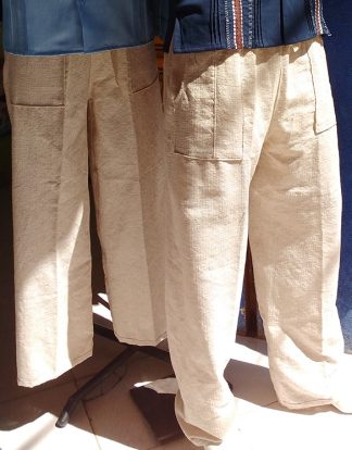 PANTALÓN DE TELAR 100% ALGODÓN